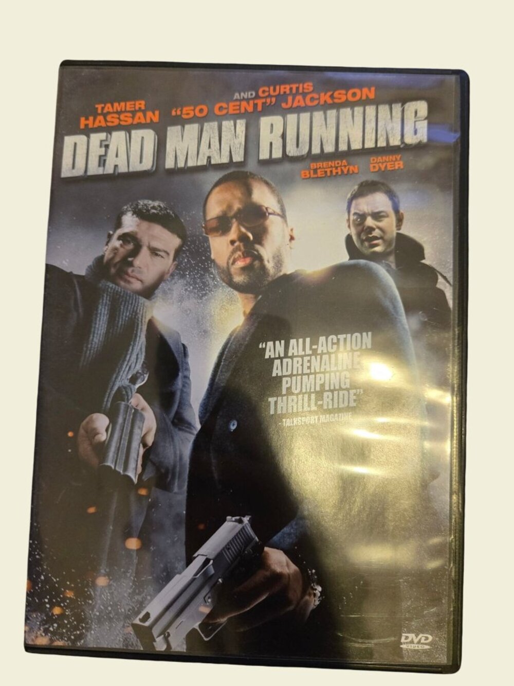Dead Man Running DVD - Action-Packed Crime Thriller 50 Cent